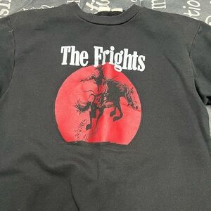 American Apparel Black Graphic The Frights Sweatshirt